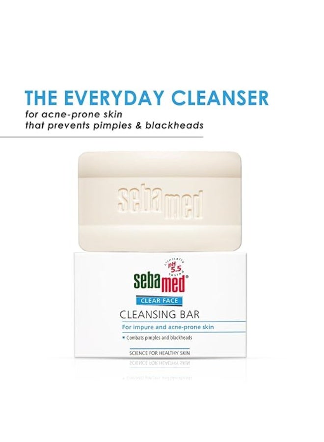 SebaMed Clear Face Cleansing Bar, 100g - Image 2